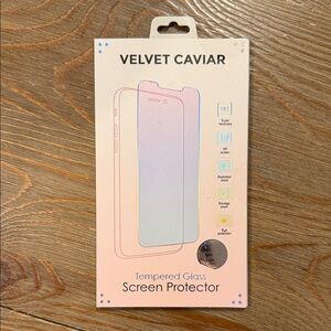 Velvet Caviar Tempered Glass Screen Protector - privacy screen IPhone 15 Pro Max